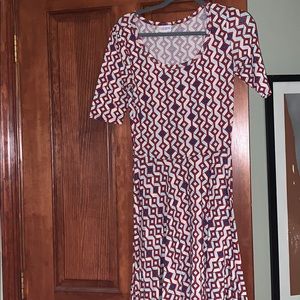 Fun retro midi dress